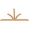 Ekena Millwork Richland Timber Gable Bracket, Western Red Cedar, 72"W x 45"H x 1 1/2"D x 3 1/2"F, 15/12 Pitch GBW072X45X0204RIC00SWR - alternate 5